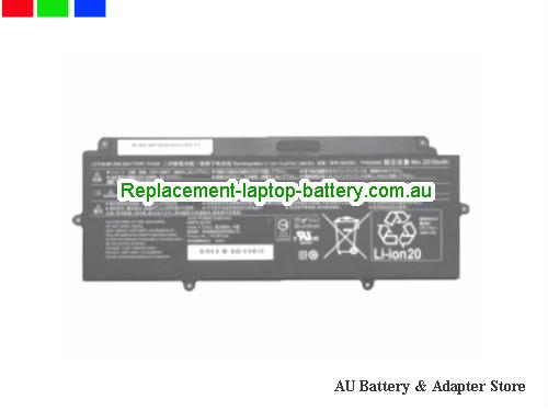 FUJITSU FPB0340S Battery 3490mAh, 50Wh  14.4V Black Li-ion