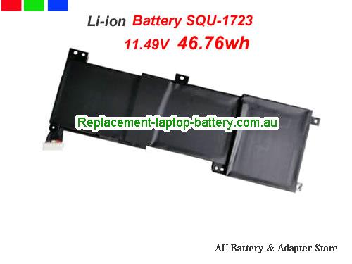 AORUS 15-W9 Battery 4070mAh, 46.76Wh  11.49V Black Li-Polymer