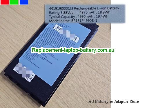 GETAC 441919000023 Battery 4870mAh, 18.9Wh 3.88V Black Li-ion