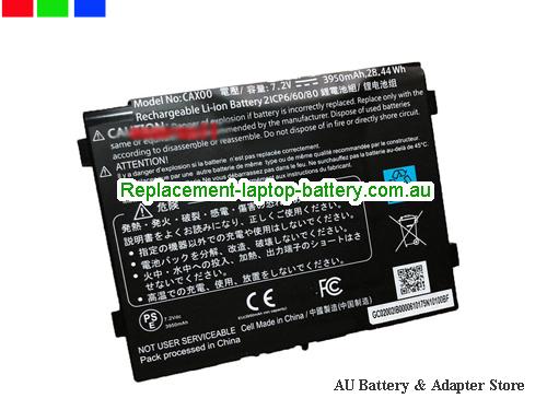 GETAC CAXOO Battery 3950mAh, 38.44Wh 7.2V Black Li-ion