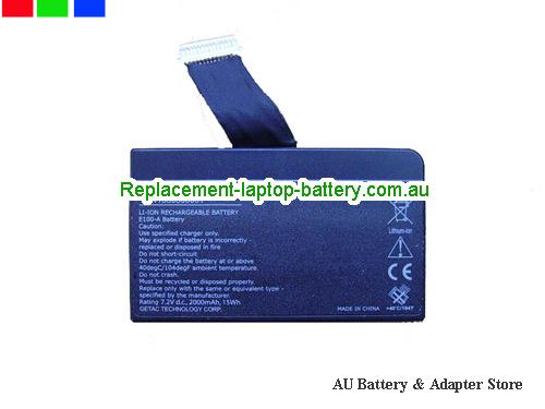 GETAC E100-A Battery 2000mAh, 15Wh  7.2V Black Li-ion
