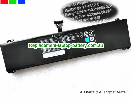CYBERPOWER C Series Battery 4100mAh, 62.32Wh  15.2V Black Li-Polymer