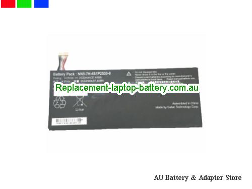 GETAC NN5-7H-4S1P2530-00 Battery 2530mAh, 37.44Wh 14.8V Black Li-Polymer