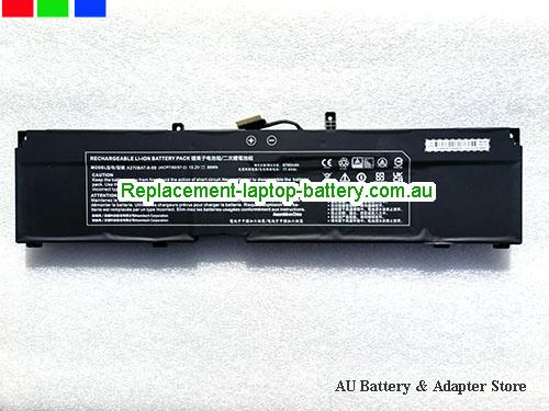COLORFUL EVOL X17 PRO MAX Battery 6780mAh, 99Wh  15.2V Black Li-ion
