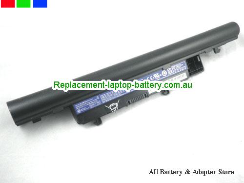 GATEWAY ID59C04u Battery 6600mAh 11.1V Black Li-ion