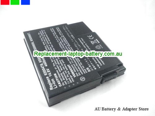 GATEWAY 6500606 Battery 4400mAh 14.8V Black Li-ion