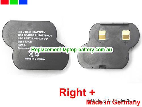 COMPAQ 401027-001 Battery 100mAh 4.8V Black Ni-MH