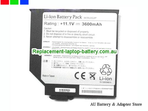 HAIER M3N3S2P Battery 3600mAh, 41Wh  11.1V Black Li-Polymer