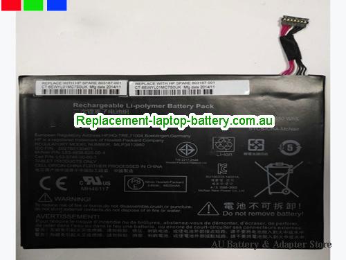 HP L4A35UT Battery 4800mAh, 18.24Wh 3.8V Black Li-Polymer