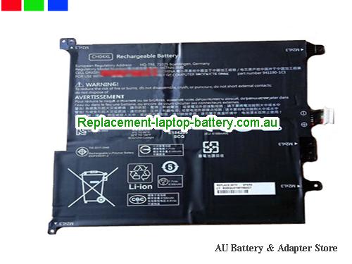 HP Chromebook X2 12-F015NR Battery 6300mAh, 48.5Wh 7.7V Black Li-Polymer