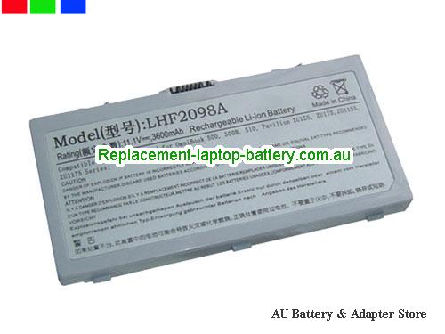 HP F2098B Battery 3600mAh 11.1V Silver Li-ion