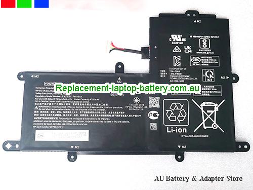 HP CHROMEBOOK 11A-NA0705NG Battery 4700mAh, 37.6Wh 7.6V Black Li-Polymer