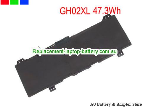 HP Chromebook 14 G6 1A717UT Battery 6000mAh, 47.3Wh 7.7V Black Li-Polymer