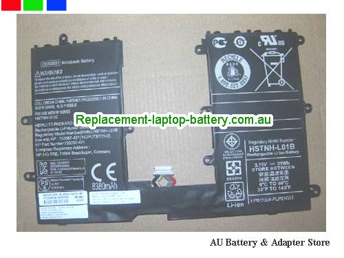 HP HSTNN-Q12C Battery 31Wh 3.75V Black Li-ion