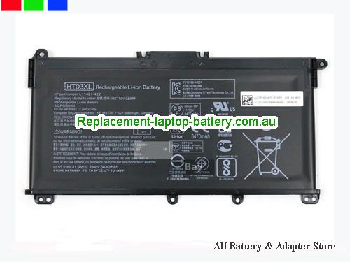 HP PAVILION 15-CS2040NW Battery 3600mAh, 41.04Wh 11.4V Black Li-Polymer