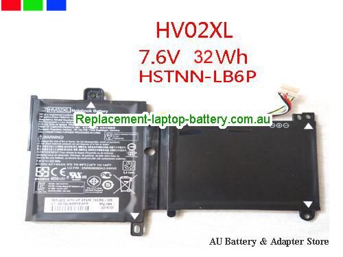 HP Pavilion X360 11-K103TU Battery 32Wh 7.6V Black Li-ion