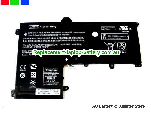 HP Slatebook 10h000sa X2 Battery 3380mAh, 25Wh 7.4V Black Li-Polymer
