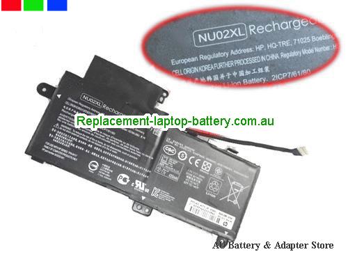 HP 11-U022TU Battery 4350mAh, 35Wh 7.7V Black Li-ion