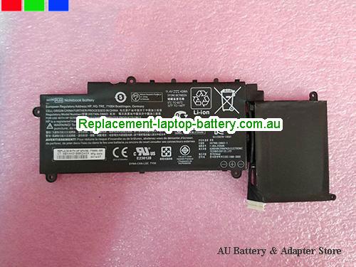 HP Stream 11p099nf Battery 3720mAh, 43Wh 11.4V Black Li-Polymer