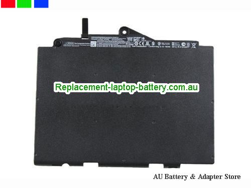 HP Elitebook 820 G3 V1H03UT Battery 3860mAh, 44Wh 11.4V Black Li-Polymer