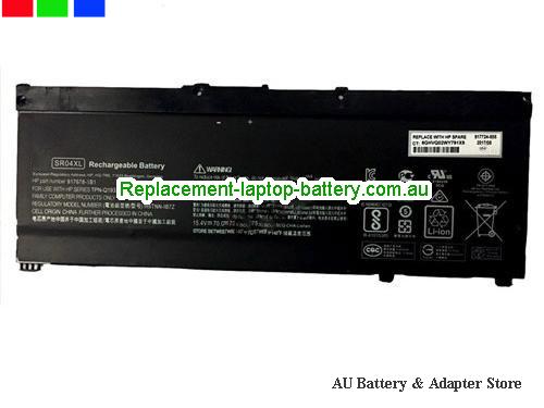 HP Pavilion 15-CB028NL Battery 4550mAh, 70Wh 15.4V Black Li-ion