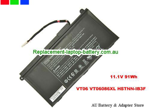 HP HSTNN-IB3F Battery 91Wh 11.1V Black Li-Polymer