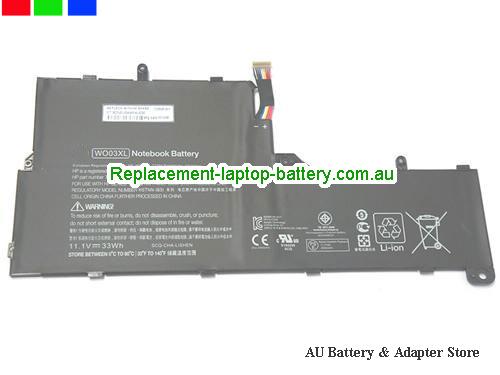 HP Split 13-M110BR Battery 33Wh 11.1V Black Li-ion
