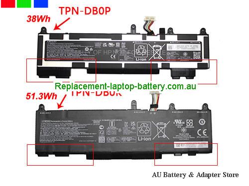 HP Split X2 13-M000 Battery 3152mAh, 38Wh 11.58V Black Li-Polymer