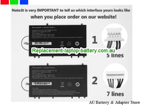 HAIER Iota 360 Battery 10000mAh, 37Wh 3.7V Black Li-Polymer