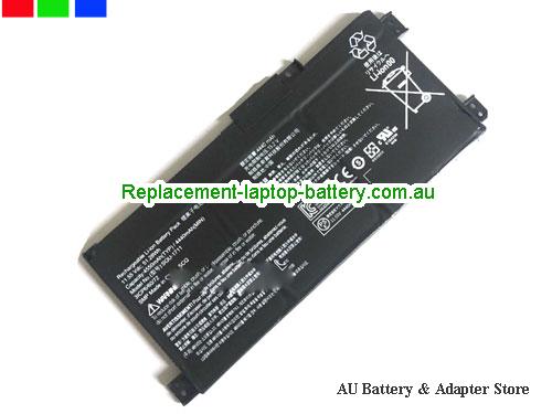 THUNDEROBOT 911S Battery 4550mAh, 51.28Wh 11.55V Black Li-Polymer