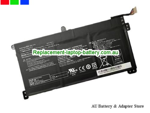 HASEE KINGBOOK U65A QL9S04 Battery 4550mAh, 52.55Wh 11.55V Black Li-Polymer