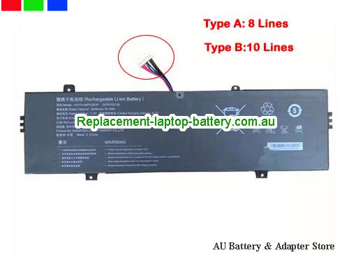 MEDION Akoya E6412T Battery 5921mAh, 45Wh 7.6V Black Li-Polymer