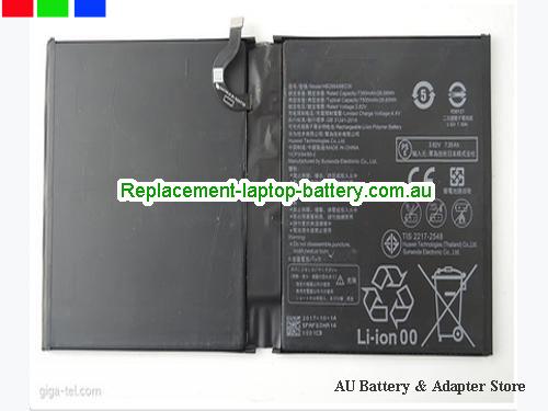 HUAWEI HB2994I8ECW Battery 7500mAh, 28.65Wh 3.82V Black Li-Polymer