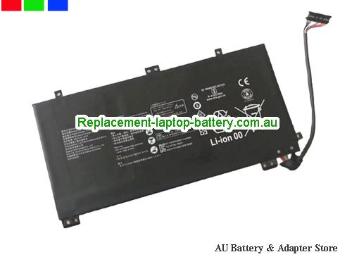 HUAWEI MateBook13 WRTB-WFH9L Battery 3665mAh, 42Wh 11.46V Black Li-Polymer