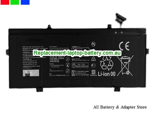 HUAWEI MateBook 14 2020 Intel Battery 7330mAh, 56Wh  7.64V Black Li-Polymer