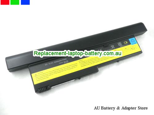 IBM ThinkPad X41 2525 Battery 4400mAh 14.4V Black Li-ion