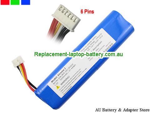 JBL Xtreme 2 Battery 5200mAh, 37.44Wh 7.2V Blue Li-ion