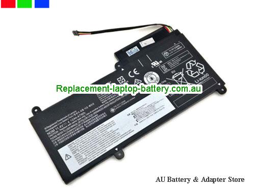LENOVO ThinkPad E450(20DCA036CD) Battery 47Wh, 4.12Ah 11.4V Black Li-ion