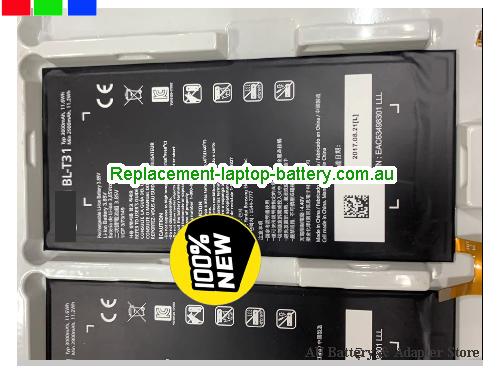 LG Pad F2 8.0 Plug Battery 3000mAh, 11.6Wh  3.85V Black Li-ion