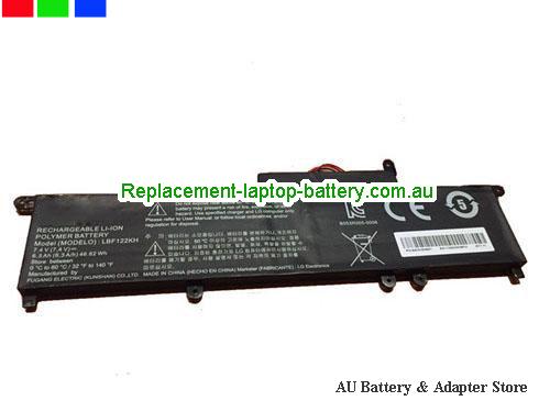 LG P330 Battery 6300mAh, 47Wh 7.4V Black Li-ion