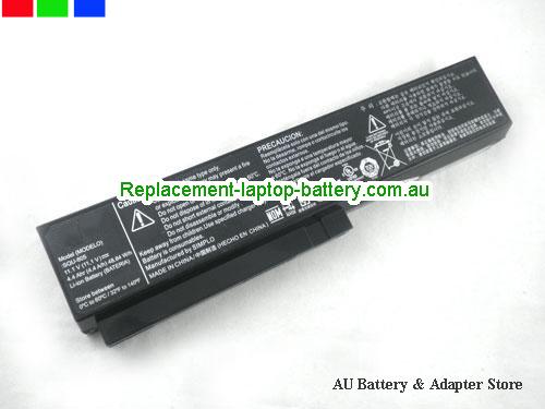 HASEE HP660 Battery 4400mAh, 48.84Wh 11.1V Black Li-ion