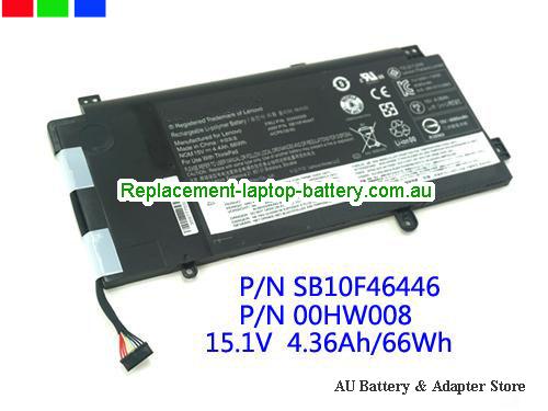 LENOVO ThinkPad Yoga 15 Battery 4400mAh, 66Wh 15.2V Black Li-ion