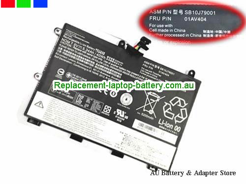LENOVO 01AV404 Battery 40Wh, 5.34Ah 7.5V Black Li-ion