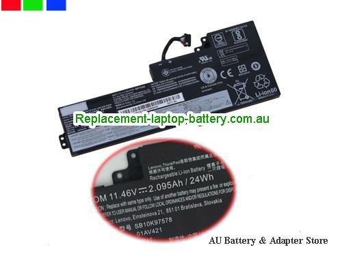 LENOVO T470 20HE Battery 24Wh, 2.1Ah 11.46V Li-ion