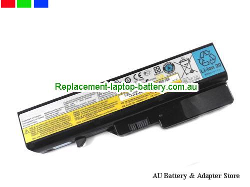 LENOVO IdeaPad Z570A Series Battery 4400mAh, 48Wh 10.8V Black Li-ion