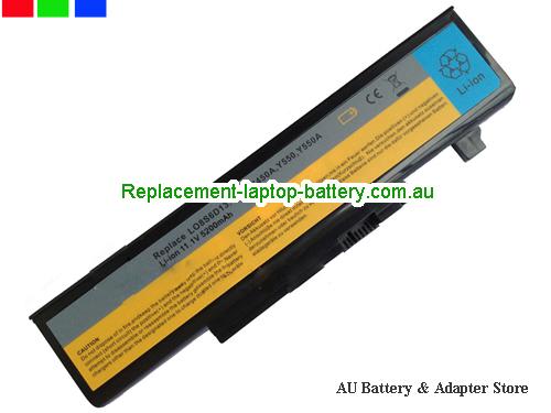 LENOVO L08S6D13 Battery 5200mAh 11.1V Black Li-ion