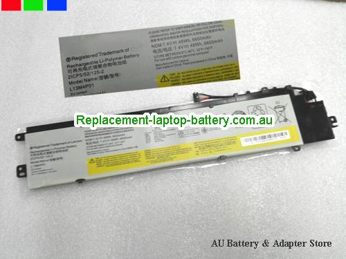 LENOVO Erazer Y40-80AT-IFI Battery 6600mAh, 48.8Wh 7.4V Black Li-Polymer