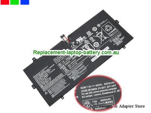 LENOVO Yoga 900-13ISK Battery 8800mAh, 66Wh 7.6V Black Li-ion