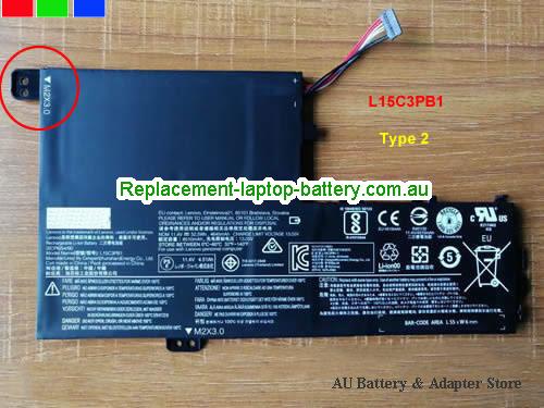 LENOVO IdeaPad 520s-14IKB-80X2 Battery 4645mAh, 52.5Wh 11.4V Black Li-Polymer