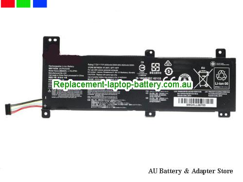 LENOVO IdeaPad 310-14ISK Battery 5055mAh, 39Wh 7.72V Black Li-Polymer